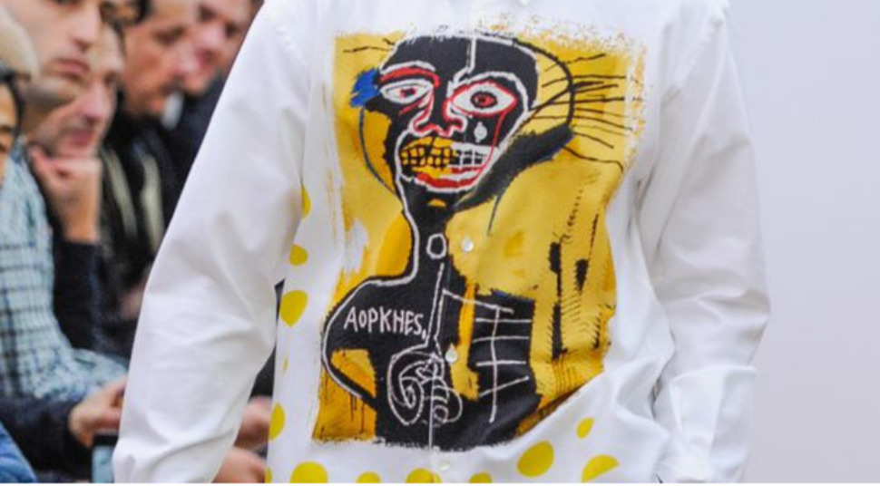 The Comme des Garcons Shirt x Basquiat Collab Is an Actual Work of Art